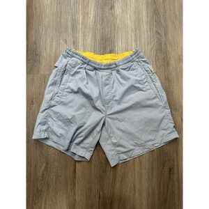 Birddogs Gray Athletic Shorts with Yellow Lining